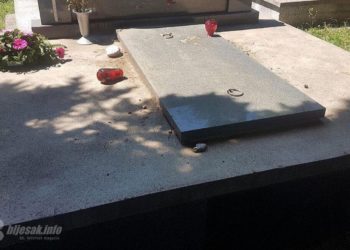 Mostar: Na Uskrs oskrnavljena obiteljska grobnica na katoličkom groblju