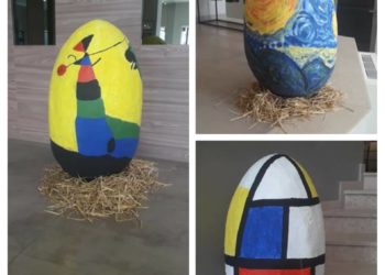 Ljubuški učenici na pisanice preslikali djela velikih slikara