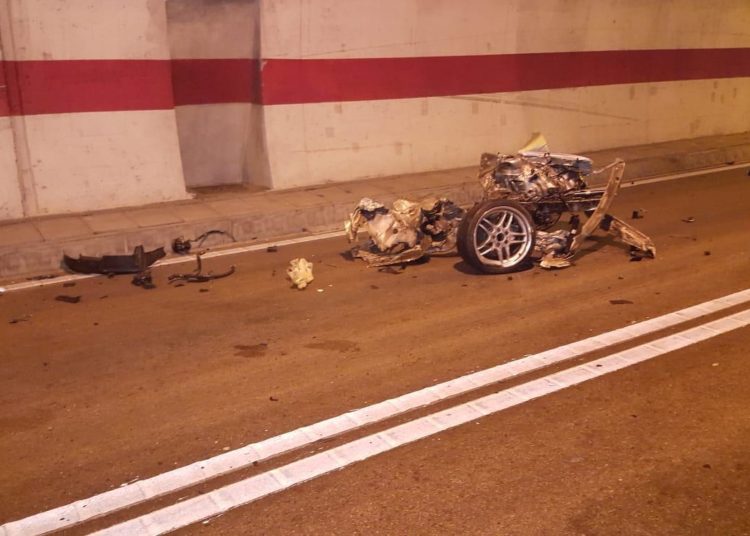 Teška prometna nesreća u tunelu Sv. Ilija