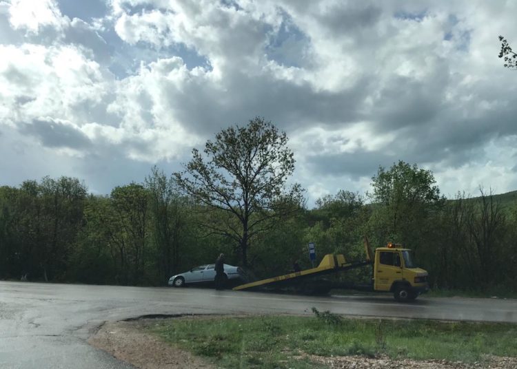 Široki Brijeg: Auto sletilo na Visokoj glavici