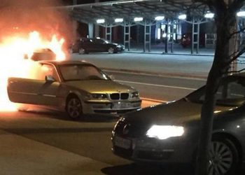 Posušje: BMW se zapalio u vožnji