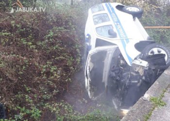 Grude: Vozilo Granične policije sletilo s ceste