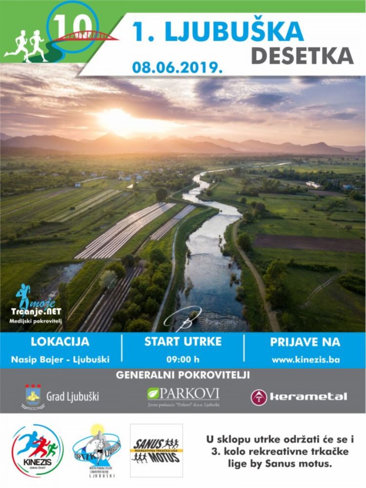 Najava: Prva rekreativna utrka “Ljubuška desetka”