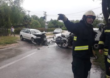 Široki Brijeg: Težak frontalni sudar u Knešpolju