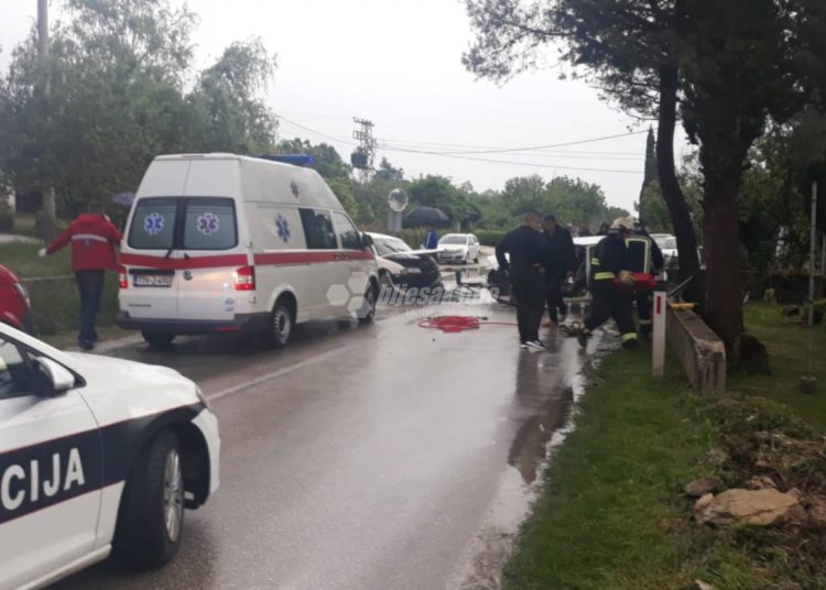 Široki Brijeg: Težak frontalni sudar u Knešpolju