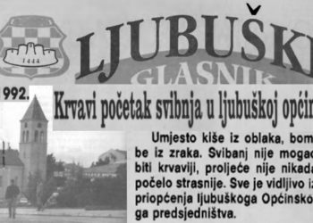U spomen civilnim žrtvama napada na Ljubuški 1992. godine