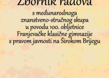 ​Objavljen zbornik radova o širokobriješkoj gimnaziji