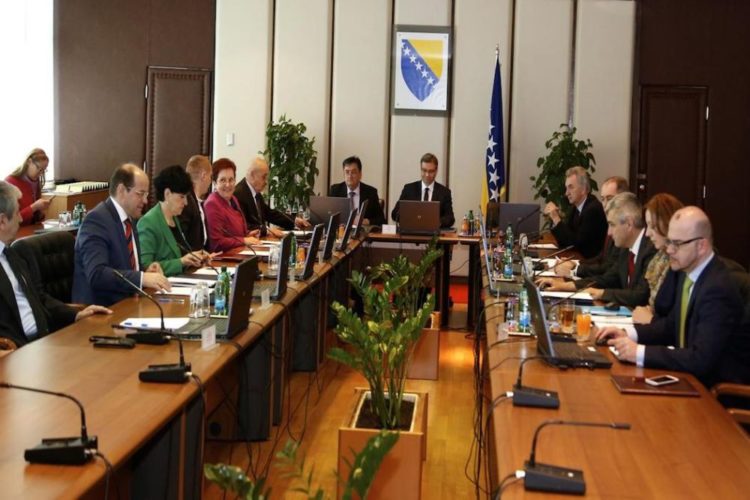 Otkazana sjednica Vijeća ministara BiH, nisu se pojavili hrvatski ministri
