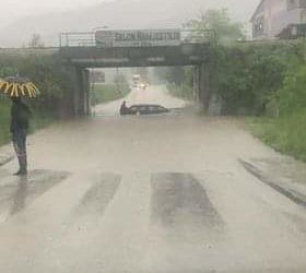 Poplave u Žepču, promet zatvoren i na dijelu M-17