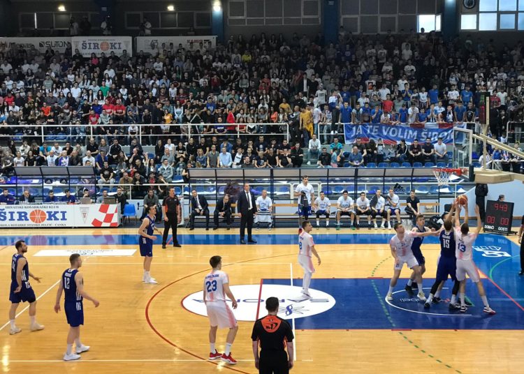 Široki izgubio u velikoj drami, Spars poveo s 2:1