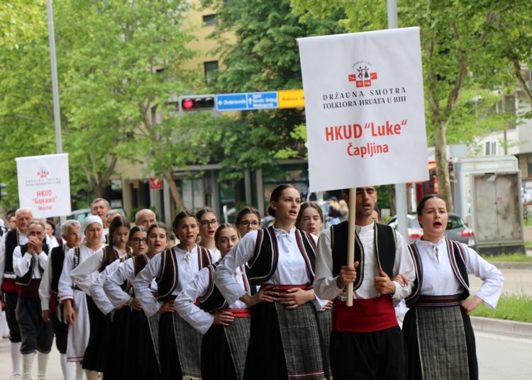 Mostar: Državna smotra izvornog folklora Hrvata u BiH