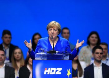 Merkel na HDZ-ovom skupu progovorila hrvatski