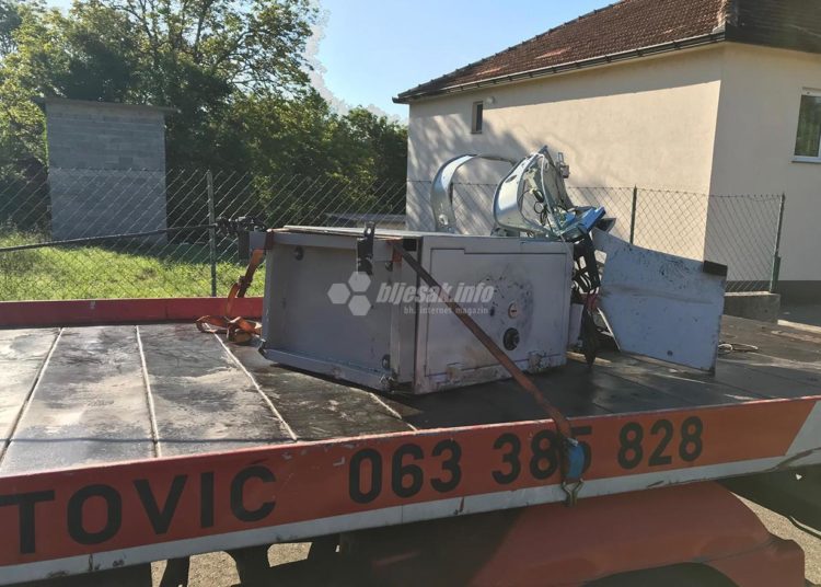 Široki Brijeg: Neuspjela pljačka bankomata u Namexu u Knešpolju