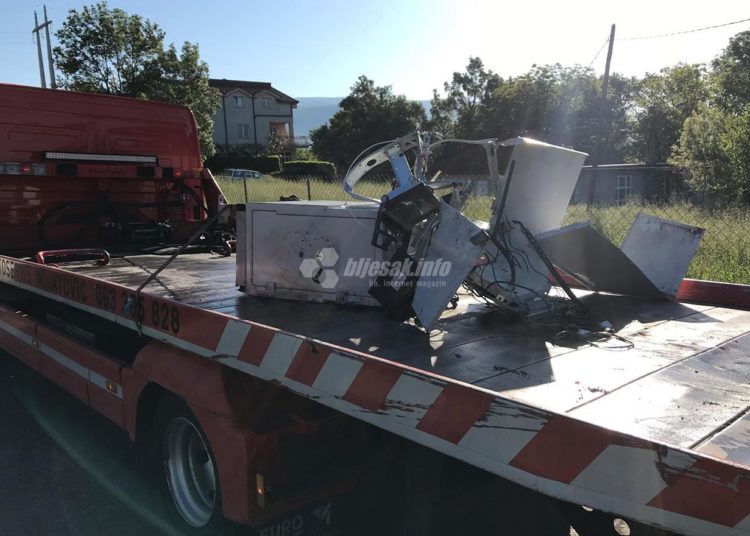 Široki Brijeg: Neuspjela pljačka bankomata u Namexu u Knešpolju