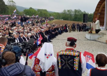 Komemoracija na Bleiburškom polju odvija se dostojanstveno