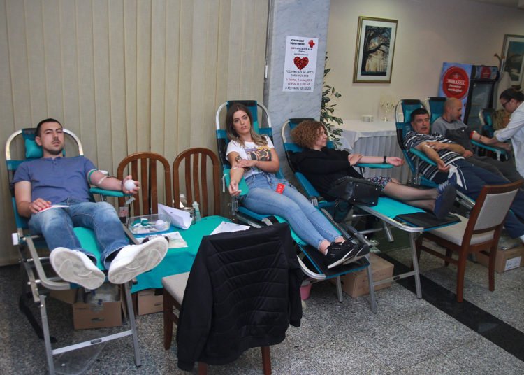 Široki Brijeg: U akciji dobrovoljnog darivanja krvi za građanstvo prikupljeno 96 doza