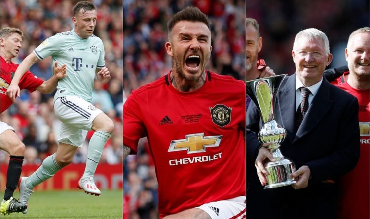 Ivica Olić u zvjezdanom društvu na Old Traffoldu: Beckham zasjao na okupljanju legendi
