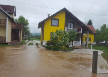 Kiša uzrokovala poplave u tri općine u SBŽ-u