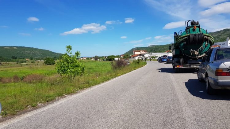 Prometna nesreća na grudskoj obilaznici