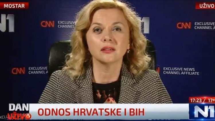 Željana Zovko na N1: Hrvati Herceg-Bosnu nose u srcu