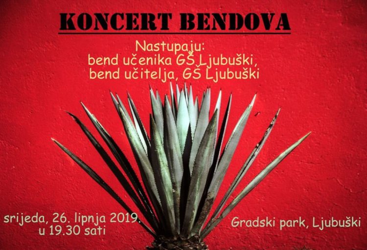 Ljubuški: Koncert bendova u gradskom parku