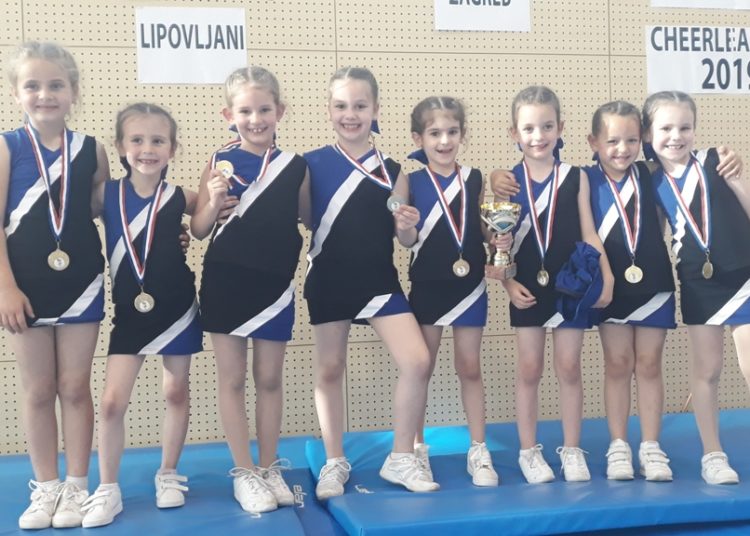 Hrvatski cheerleading klub Široki osvojio najviše medalja na turniru u Zagrebu