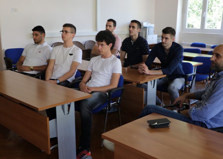 Košarkaši HKK Široki i prvaci BiH na prijemu kod gradonačelnika Kraljevića