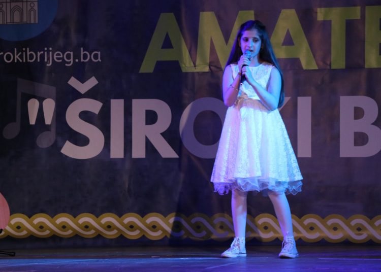 Festival pjevača amatera Široki Brijeg: Marija Previšić odnijela pobjedu!