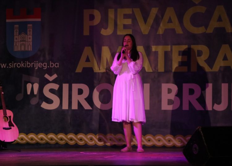 Festival pjevača amatera Široki Brijeg: Marija Previšić odnijela pobjedu!