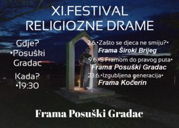 Počinje XI. Festival religiozne drame u Posuškom Gracu