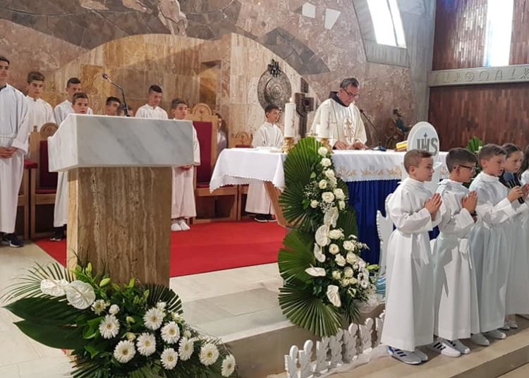 Prva Pričest u župi Kočerin