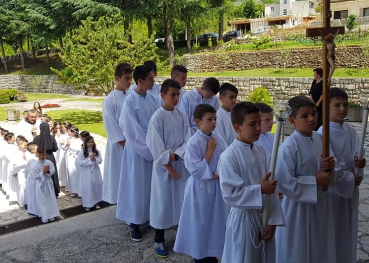 Prva Pričest u župi Kočerin