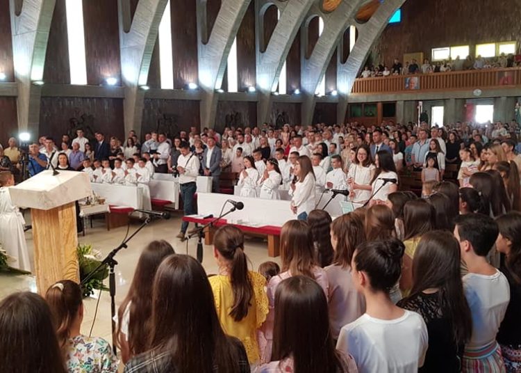 Prva Pričest u župi Kočerin