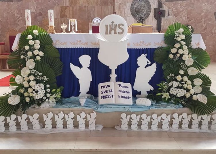 Prva Pričest u župi Kočerin