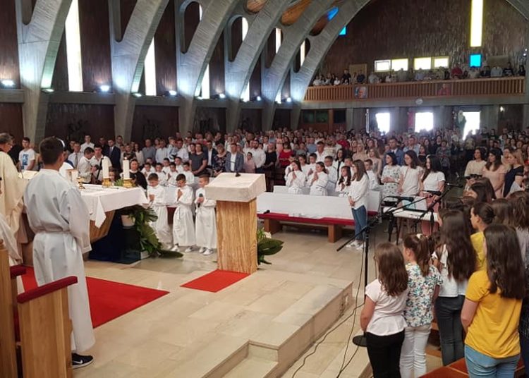 Prva Pričest u župi Kočerin