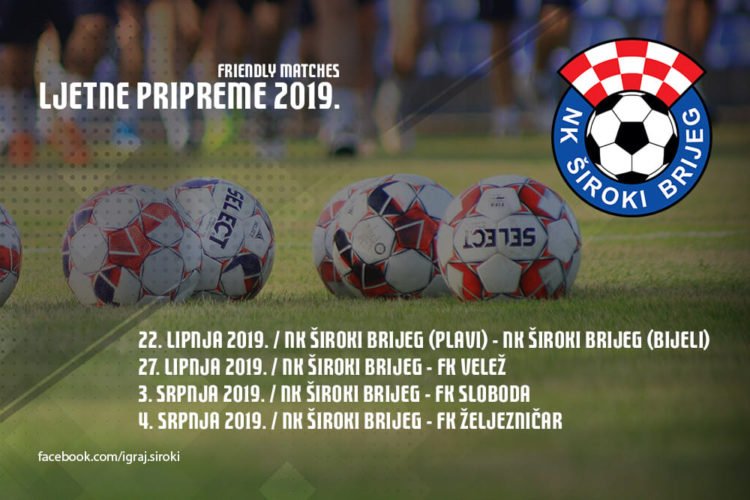 NK Široki Brijeg definirao plan pripremnih utakmica