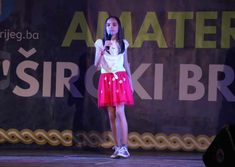 Festival pjevača amatera Široki Brijeg: Marija Previšić odnijela pobjedu!