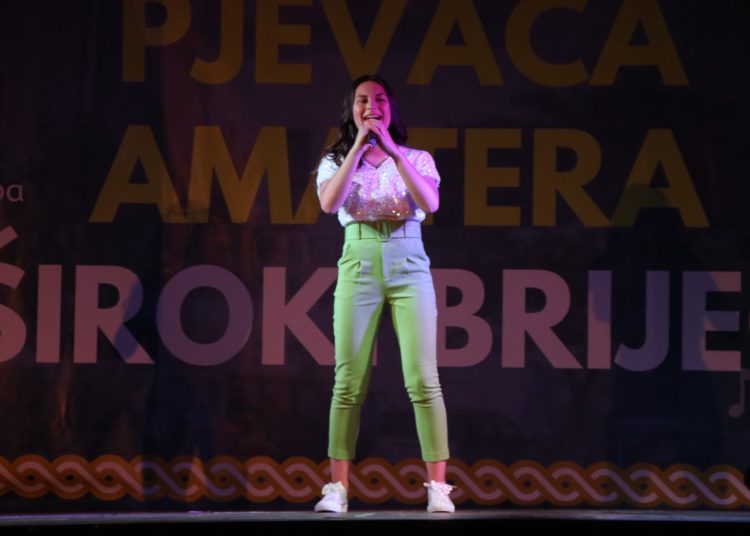 Festival pjevača amatera Široki Brijeg: Marija Previšić odnijela pobjedu!