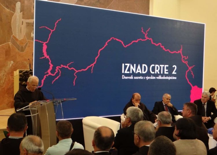 “Iznad crte 2 – Dnevnik susreta s vjerskim velikodostojnicima“ – knjiga dr. Dragana Čovića, predstavljena na Blidinju