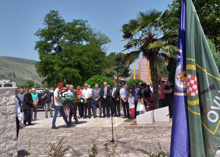 Na Buni otkriveni spomenici pripadnicima 83. Domobranske pukovnije Široki Brijeg i brigade Knez Branimir Čitluk