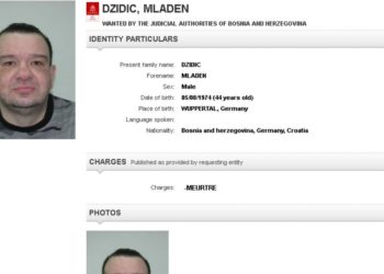 ​Bjegunac Mladen Džidić uhićen u Hrvatskoj