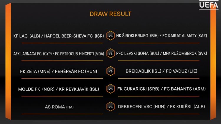 NK Široki Brijeg u drugom kolu kvalifikacija protiv Albanaca ili Izraelaca