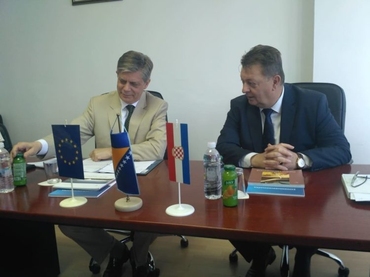 Ćosić na sastanku s Wigemarkom: U procesu europskih integracija ŽZH otišla najdalje u BiH