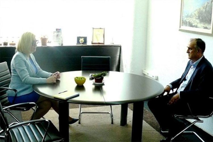 Ministrica Đapo razgovarala s gradonačelnikom Nevenkom Barbarićem