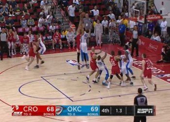 Hrvatska promašila šut za pobjedu protiv NBA momčadi