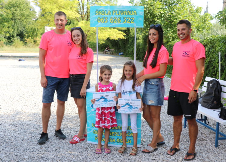 Dodijeljene diplome polaznicima Škole plivanja Široki Brijeg
