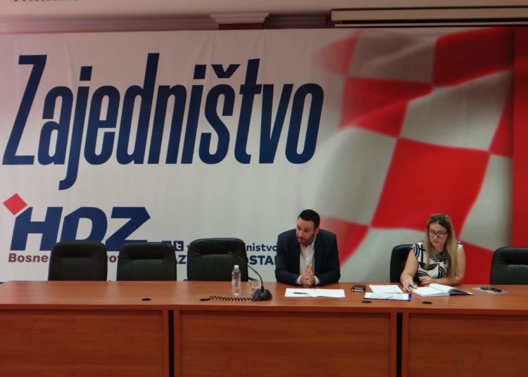 Slaven Zeljko novi predsjednik Gradskog odbora HDZ BiH Mostar