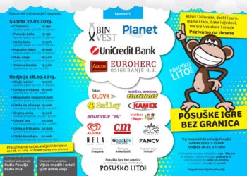 Posušje: Igre bez granica 27. i 28. srpnja