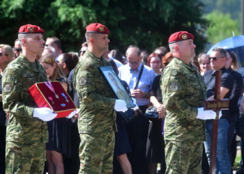 Sahranjen hrvatski vojnik koji je stradao u Afganistanu