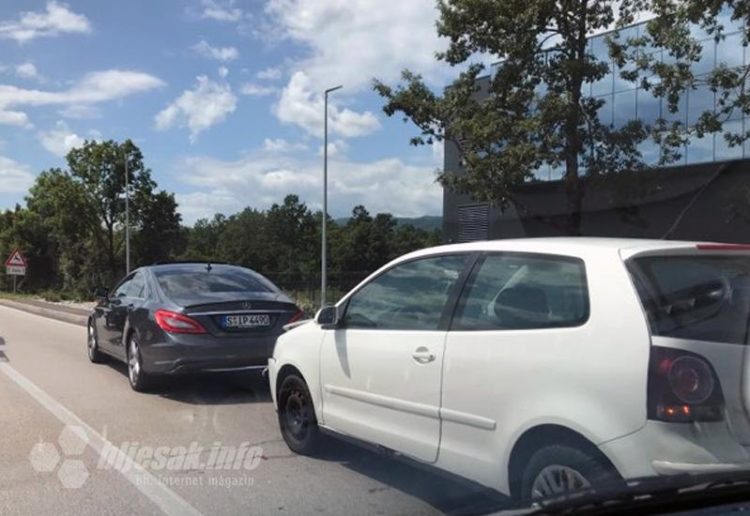 Široki Brijeg: Lakši sudar usporio promet na Visokoj Glavici